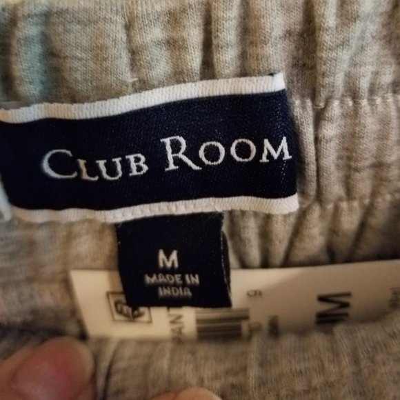 Men's Grey Pajama pants by Club Room - Picture 6 of 7